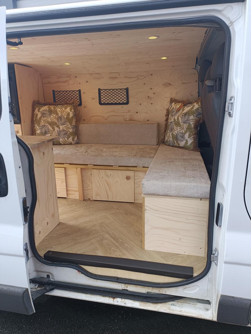 Van Jade Van Life en voyage, photo envoyée par un client